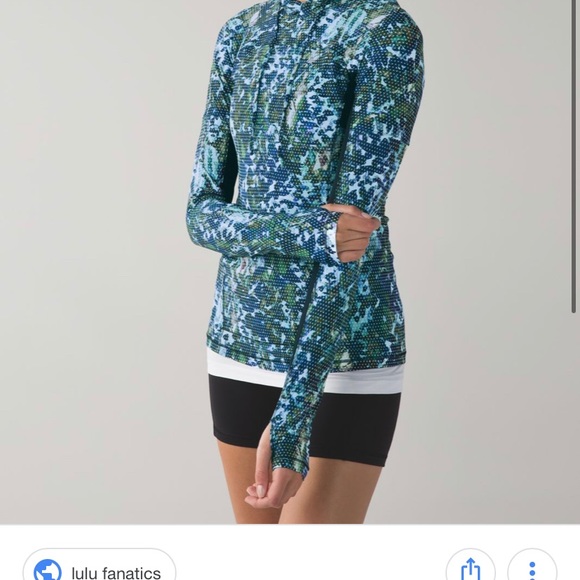 lululemon athletica Tops - Lululemon long sleeved runbeam hoodie